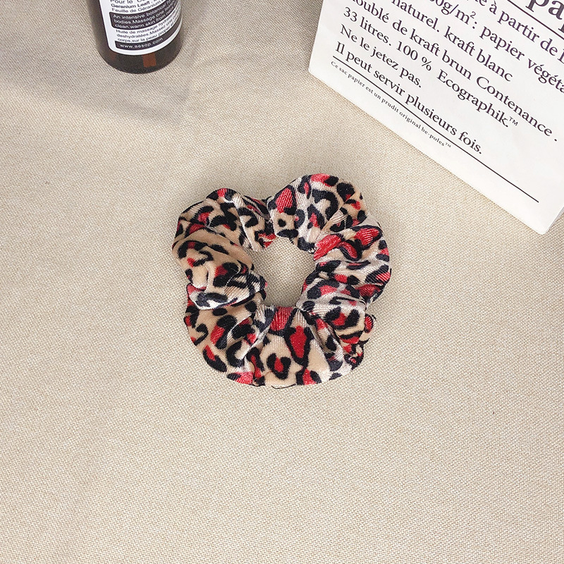 Leopard Print Hair Scrunchies display picture 4