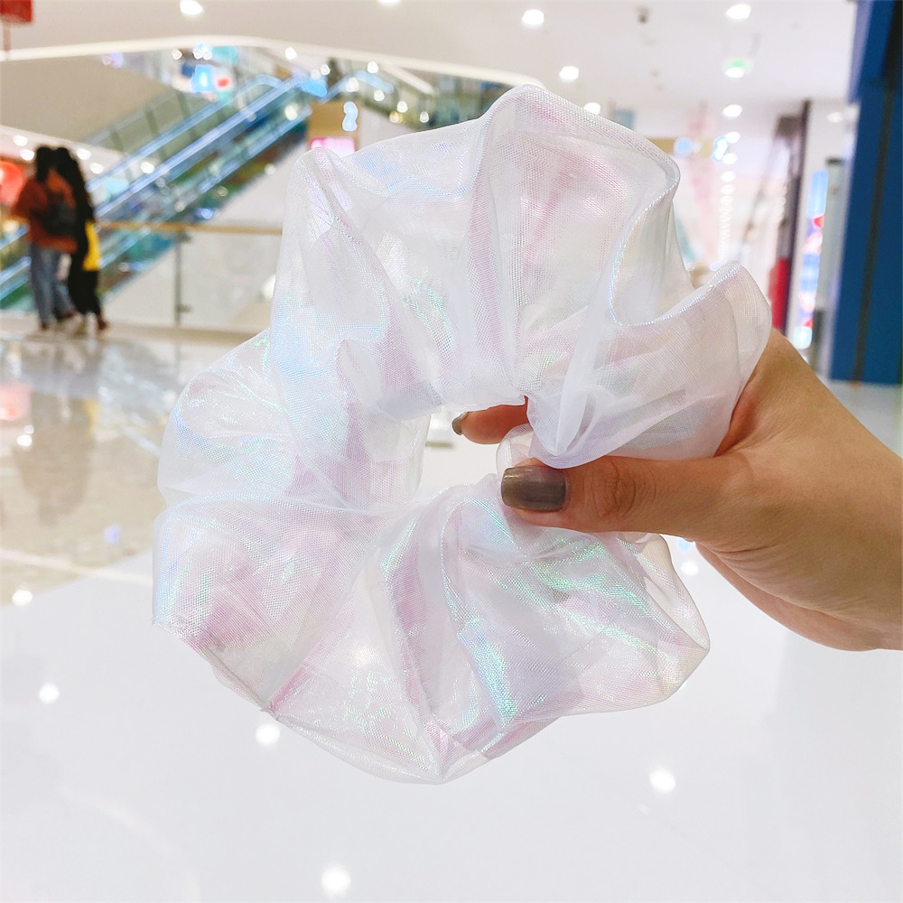 Fashion Gradient Mesh Hair Scrunchies display picture 10