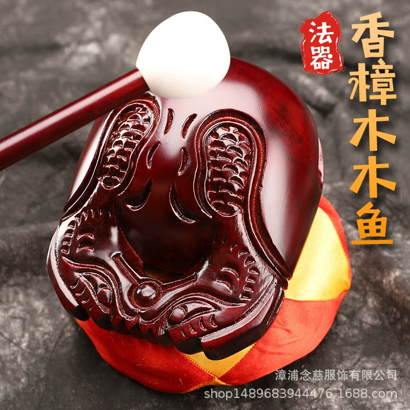 Камфорный деревянный набор рыб с ручной резьбой по дереву