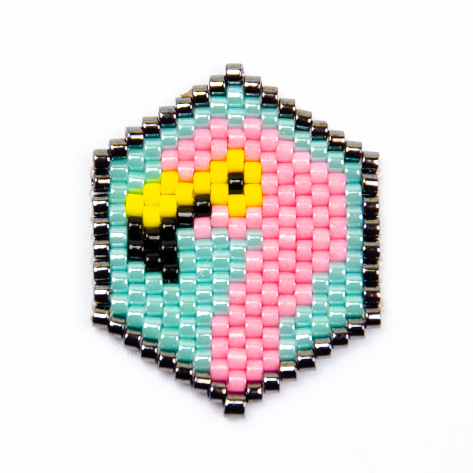 New Fashion Miyuki Mizhu Hand-woven Flamingo Pattern Accessories Wholesale display picture 2