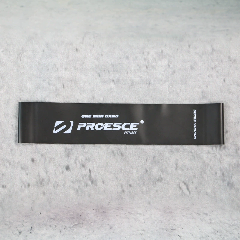 РResistance кольцо (PROESCE) натуральный латекс тренер талии, многоуровневость 0.35–1.3 мм, петля для упражнений