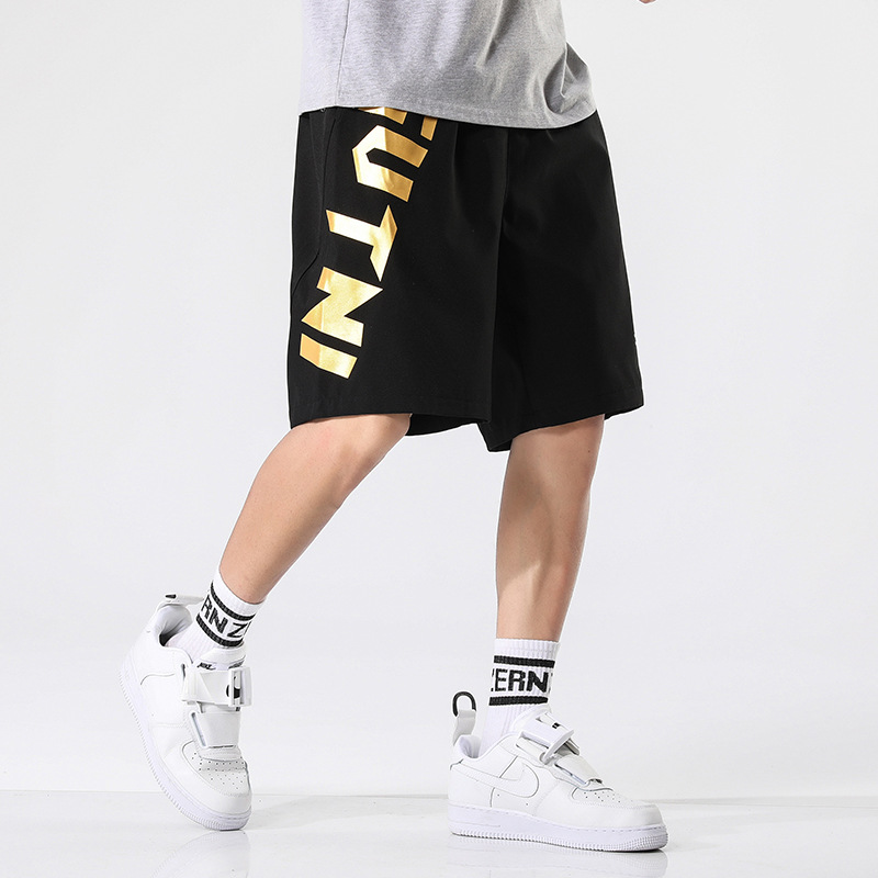 shorts 2020 new pattern Easy leisure time motion Chaopai ins work clothes Trend Five point pants Beach pants