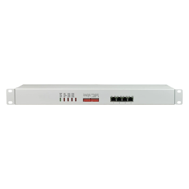 8E1 конвертер Ethernet протокола Turning Net Bridge 19-дюймов RJ45 самоадаптивный поддержка VLAN's запуска одобрение