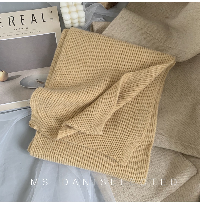 Mode retro weichen warmen dicken schal frauen schal elegante design der neue herbst und winter alle-spiel schal_voghion.com