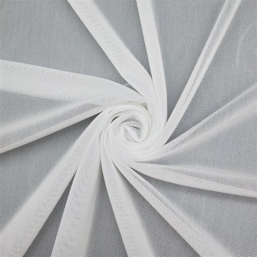 厂家直销 涤氨六角网眼布 透气假发头套弹力网 100gsm 箱包辅料