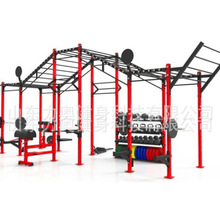 健身房CF架器材 商用力量深蹲架多功能悬挂器械 综合体能训练架