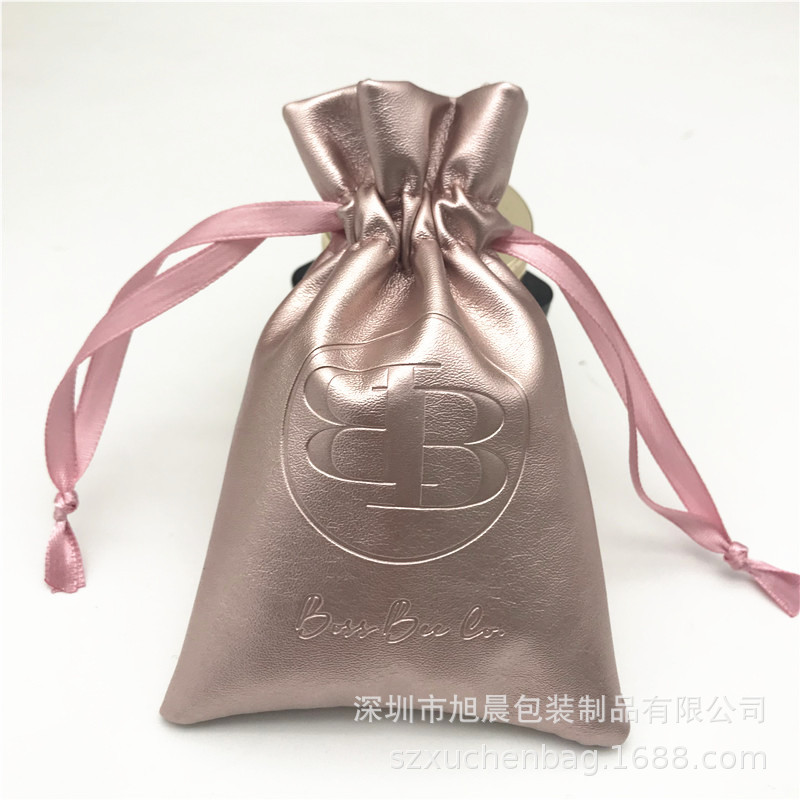 PU皮革迷你收纳保护袋 耳机首饰收纳礼品袋 PU软皮收纳袋