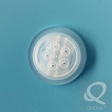 PP材质咖啡包装袋单向排气阀 自动快速防爆防胀气塑料自动排气阀