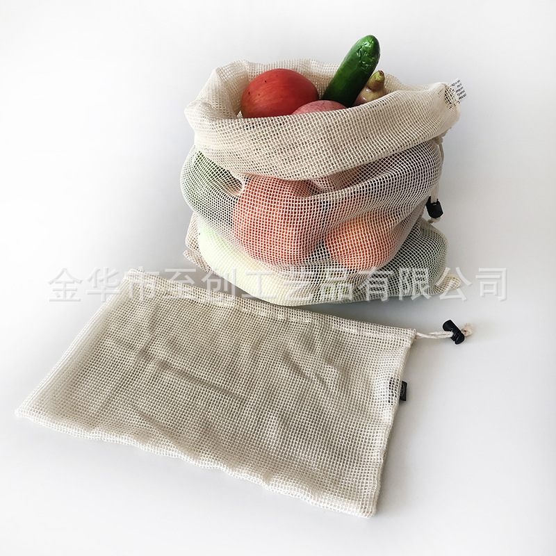 cotton mesh bags-- (4)