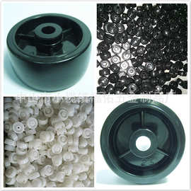 3寸PP轮塑料单轮1寸1.25寸1.5寸2寸2.5寸PVC轮TPR轮橡胶轮铸铁轮