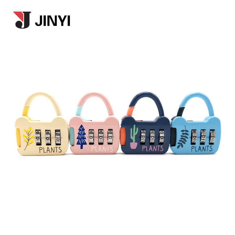 Password Padlock Waterproof and Rust-Proof Suitcase Lock Locker School Bag Luggage Gym Home Small Lock Mini
