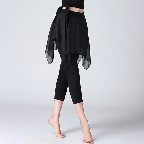 Latin culottes new adult women's dance wear practice pants body dance dance pants ballet wear aerobics pants