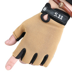 511 Half Finger Sports Men's Gloves, Half Finger Children's Gloves for Women, Cycling Fitness Riding Outdoor Slip-on Gloves