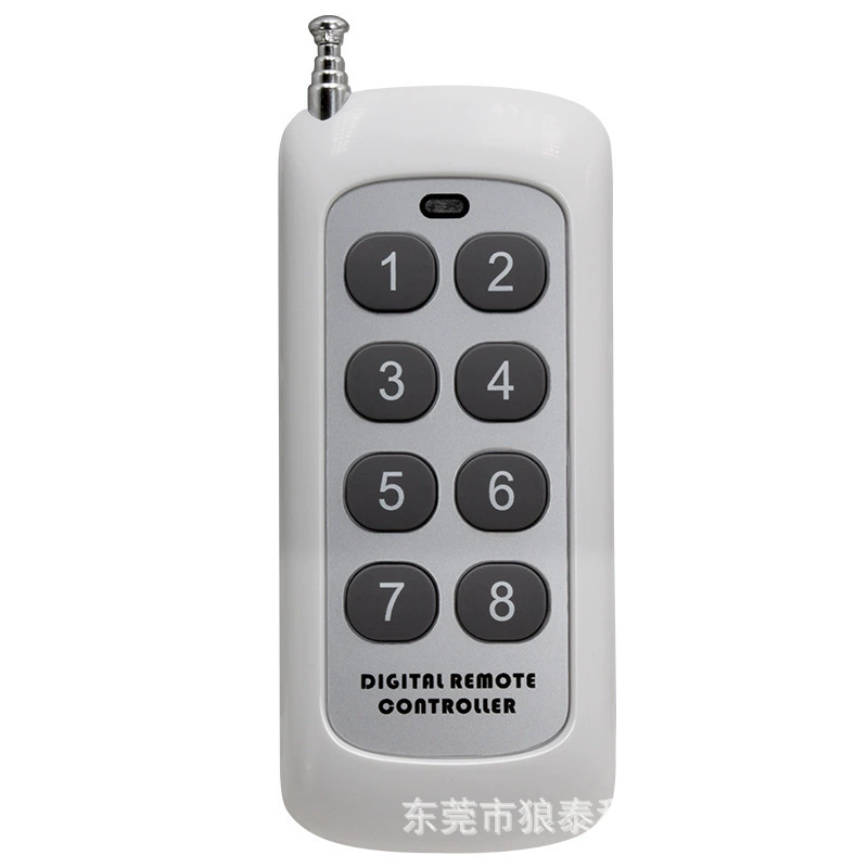 Контроллер сценического освещения, четырехкнопочный мощный пульт дистанционного управления с фиксированным кодированием 2260IC, газонная вспышка RF433