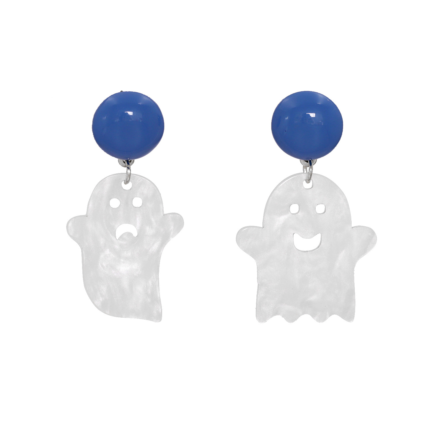 Boucles D&#39;oreilles En Acrylique Citrouille Drôle D&#39;halloween Boucles D&#39;oreilles En Résine De Petite Sorcière display picture 40