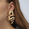 Accessory, trend fashionable earrings, 2020 years, European style