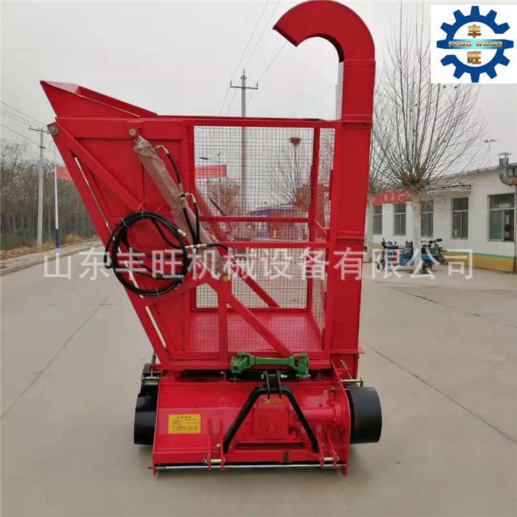 玉米秸秆收割青储机青贮机全新大型圆盘式牧草打包回收机青贮机