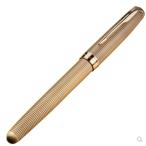 Jinhao 75 Zall series fountain pen for practicing calligraphy metal grid silver ink bag fountain pen gift giving quick delivery
