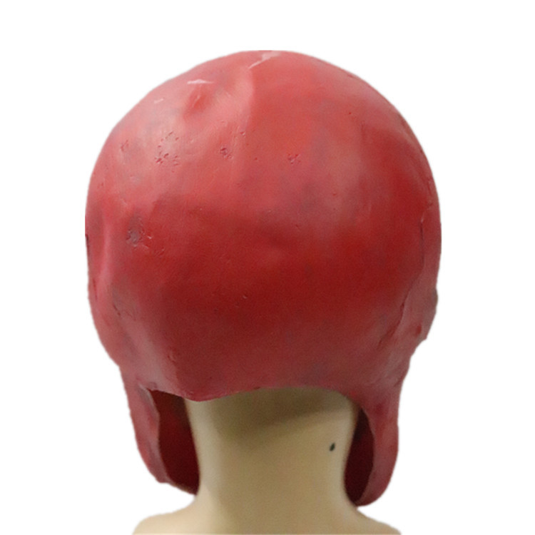 Halloween cráneo máscara roja