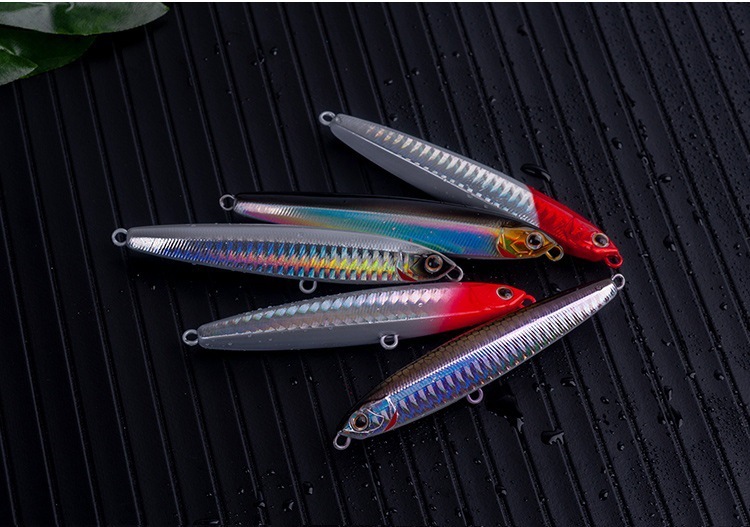 Sinking Minnow Fishing Lures Hard Plastic Minnow Baits Bass Trout Fresh Water Fishing Lure