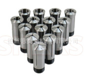 5C弹簧夹头大量供应圆孔四方 六方孔 英制孔半孔1-30