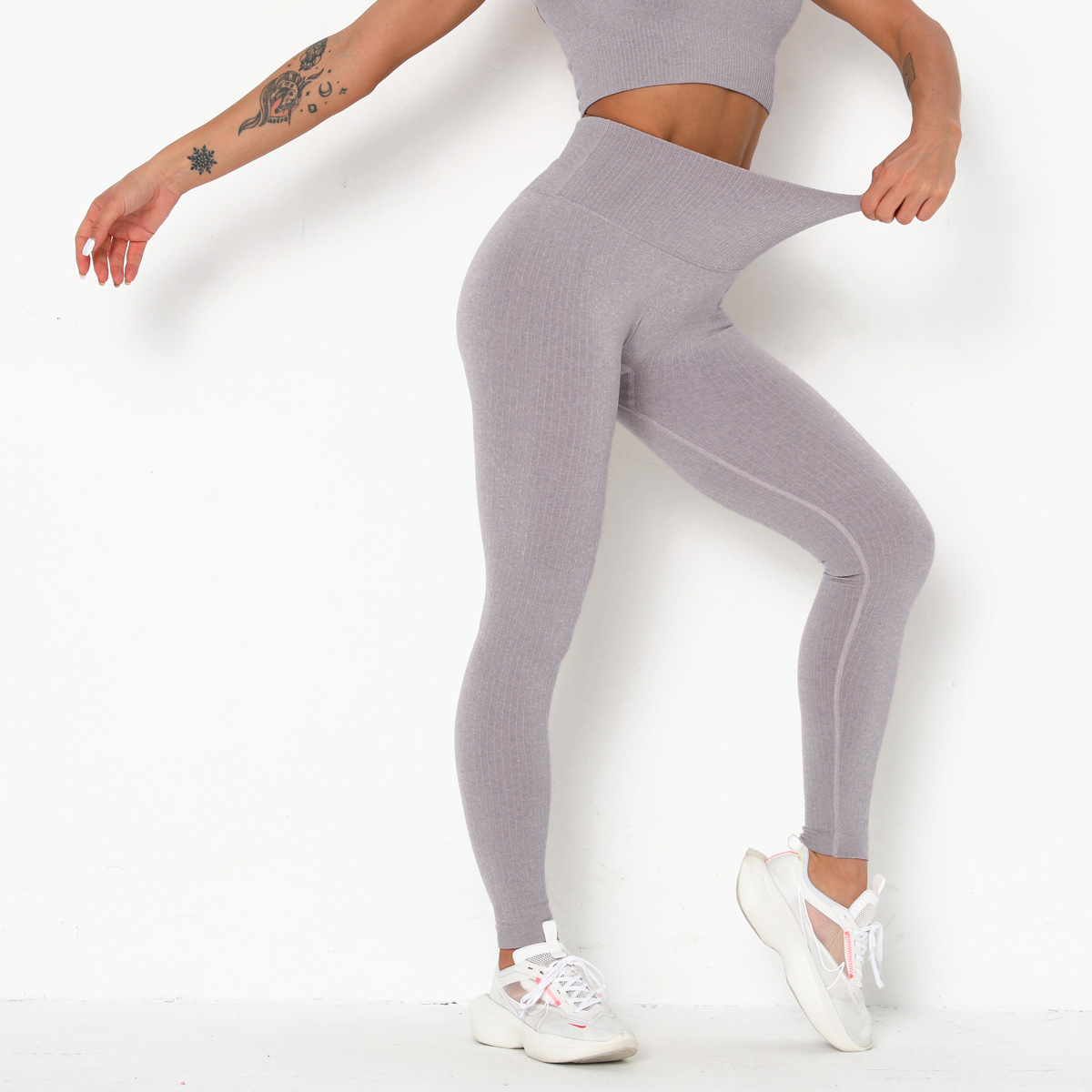 knitted yoga fitness pants NSNS47244