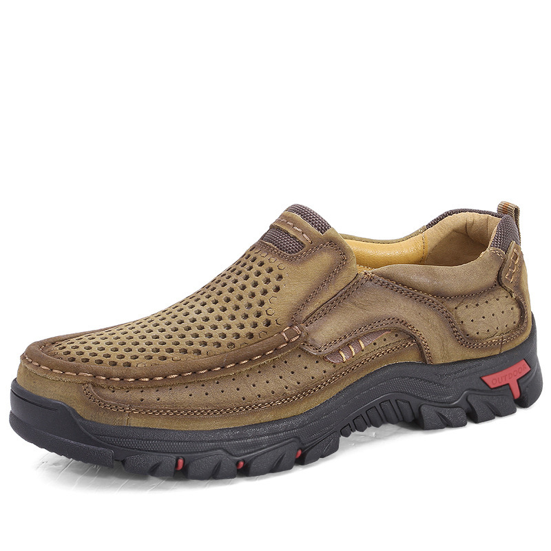2022 primavera y verano nuevos zapatos casuales transfronterizos de montaña transfronterizos zapatos de hombre de edad media