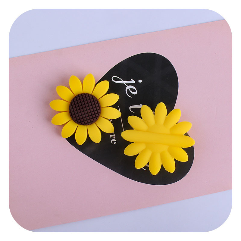 Suministros de bebé girasol silicona cuentas sueltas bebé molar pulsera chupete cadena anti-gota cadena DIY Accesorios