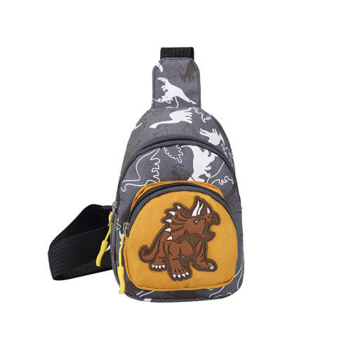 Wholesale new children's waist bag boy dinosaur crossbody small bag fashionable child chest bag coin purse baby small bag