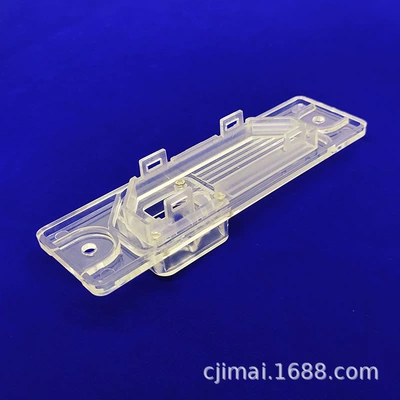 Vehicle camera plate light probe bracket