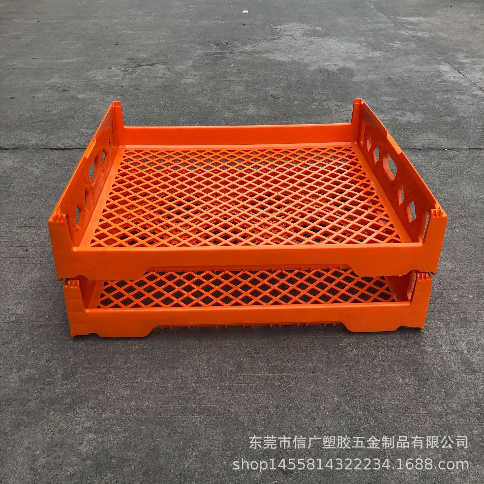 汉堡包低温配送运输专用塑胶架 面包周转筐箩 加厚食品级环保无毒
