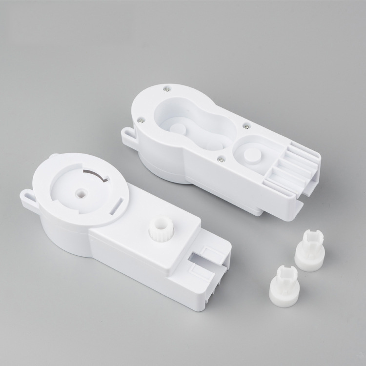 厂家批发艾多电动窗帘配件电动开合帘轨道传动箱佳丽斯轨道传动箱