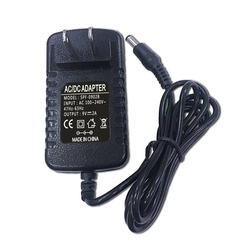 DC 9V2A/1500ma switching power adapter trolley speaker monitor power cord 5.5*2.5