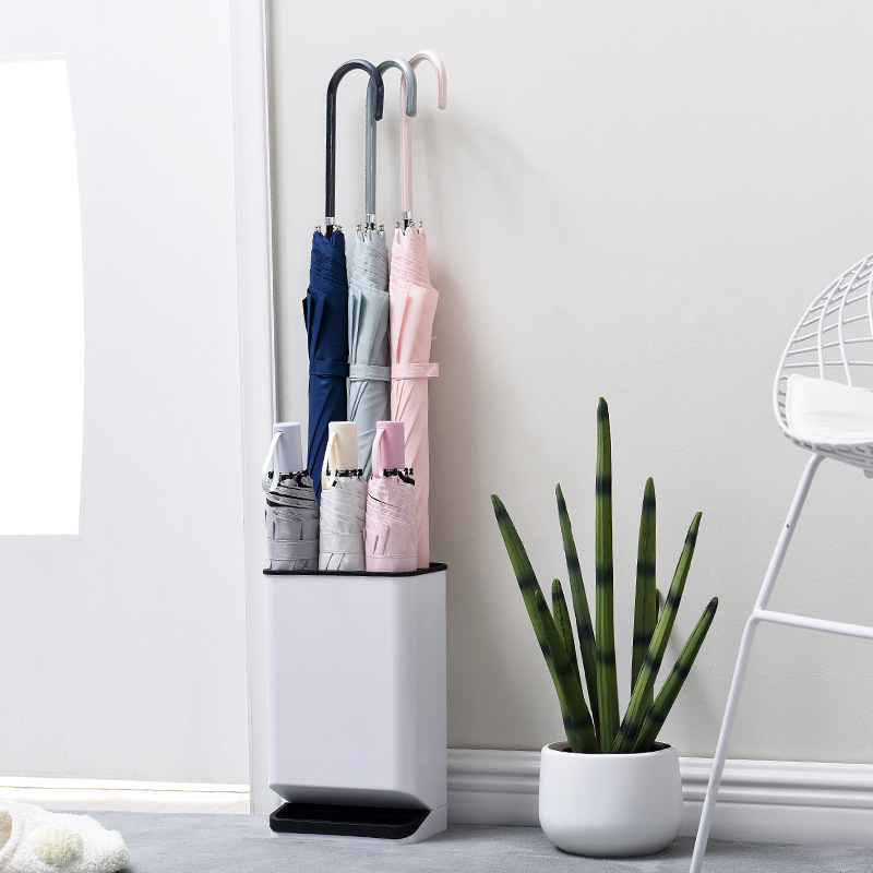 Creative Nordic Umbrella Rack Household Living Room Umbrella Storage Rack Umbrella Tube Floor-standing Umbrella Rack Storage Bucket