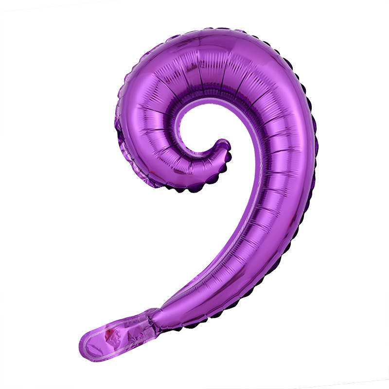 螺旋球单卷紫色