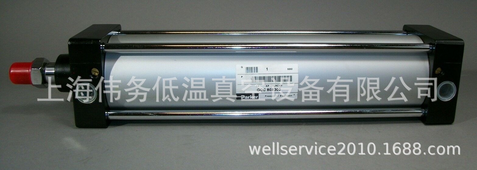 Parker Pneumatic Air Cylinder GDC80X300 ½"NPT Female Ports