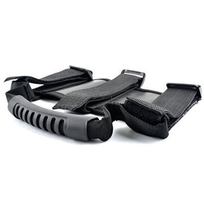 适用于jeep牧马人帆布车顶拉手改装饰吉普上车扶手改装配件魔术贴