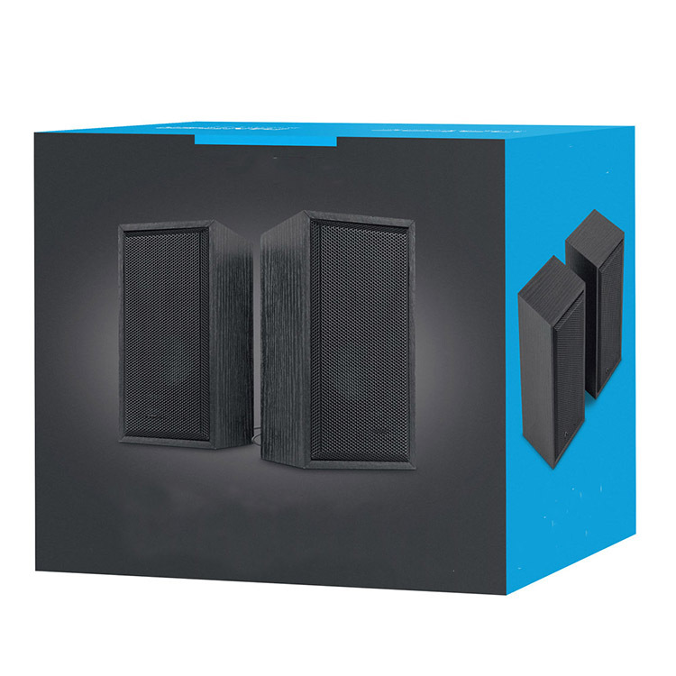 Subwoofer PC computadora portátil de escritorio caja pequeño altavoz de madera hogar mini regalo altavoz de audio de la computadora