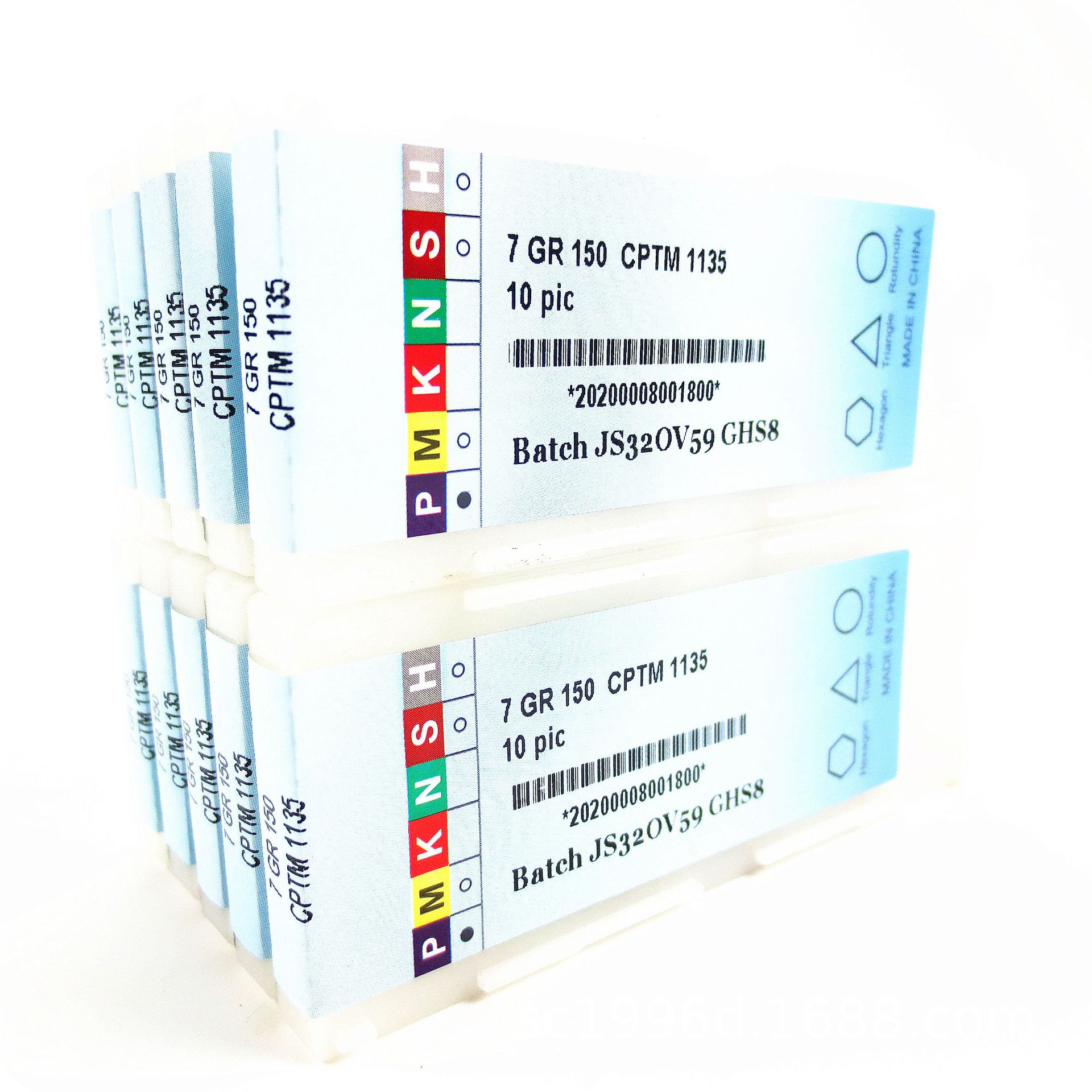 四川符腾堡小孔径槽刀片/浅槽刀片：7GR150 CPTM1135 6GR 8GR 9GR