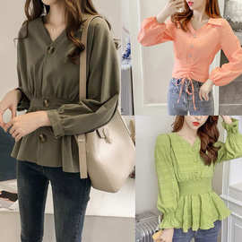 春秋新款洋气女装上衣Spring and autumn new style women's top
