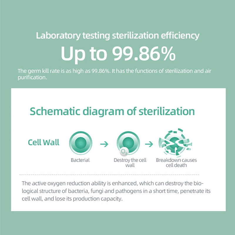 空氣凈化器臭氧去異味負(fù)離子除臭衛(wèi)生間消毒家用空氣凈化器