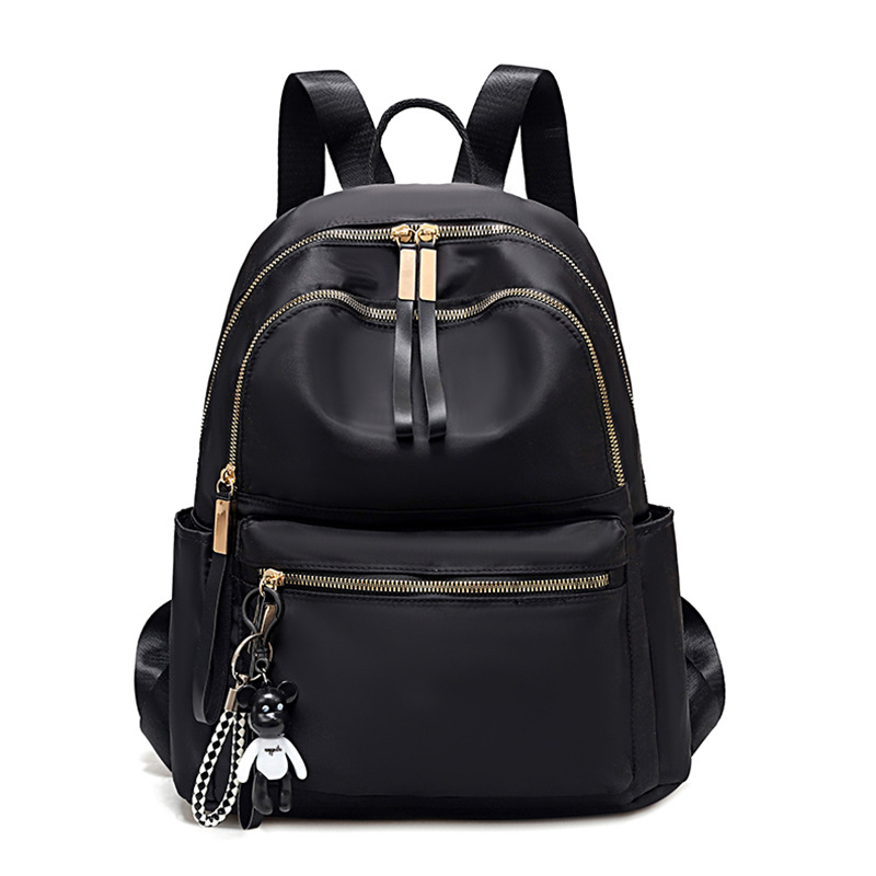 现货!一件代发 牛津布双肩包女2021新款潮时尚百搭旅行背包女包|ms