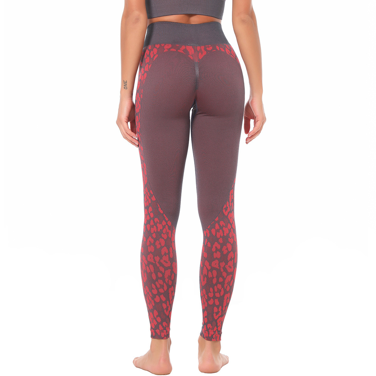 high-waist hip-lifting elastic sports leggings NSLX20298