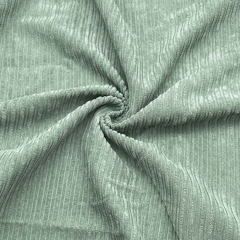 灯芯绒 无弹加密5坑子母条 休闲裤外套服饰面料 粗细条 家纺布料