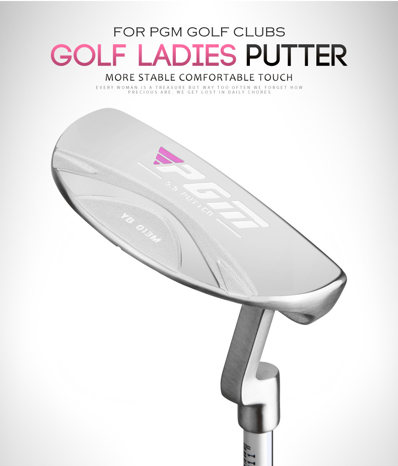 Gậy đánh golf bán nguyệt PGM YB-013M cho nữ bằng thép không gỉ — Putt TUG030: hình bán nguyệt nhỏ YB-013M PGM Nữ chi tiết 8