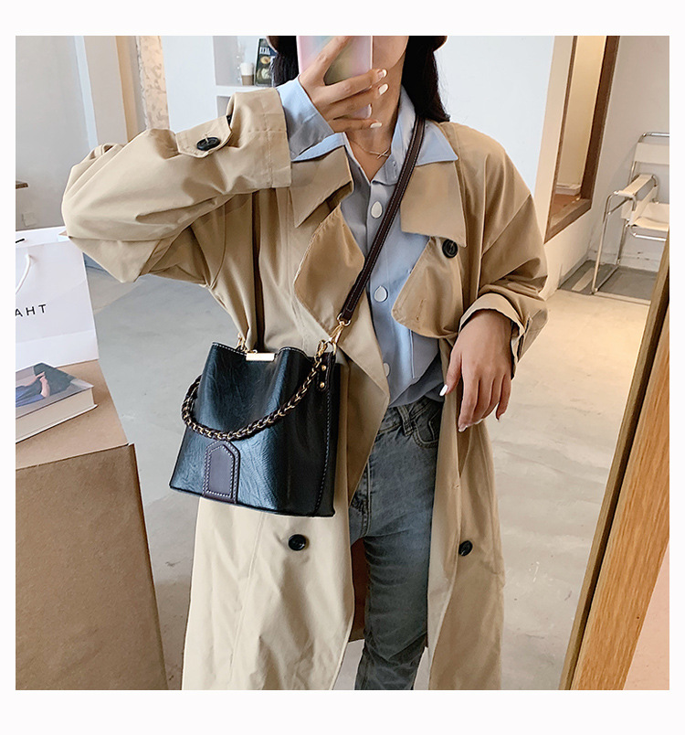 Mode Single Shoulder Handtasche display picture 14