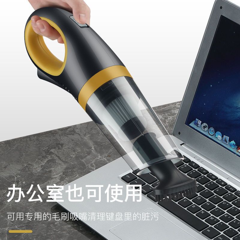 Car-mounted wireless high-power powerful dry and wet household handheld mini cordless vacuum cleaner, available for purchase starting from one unit
