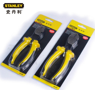 Stanley double-color handle diagonal pliers 6-inch Stanley 84-409-23/84-412-23 diagonal pliers diagonal pliers
