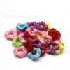 Wavy geometric ring, acrylic beads, children's beaded bracelet