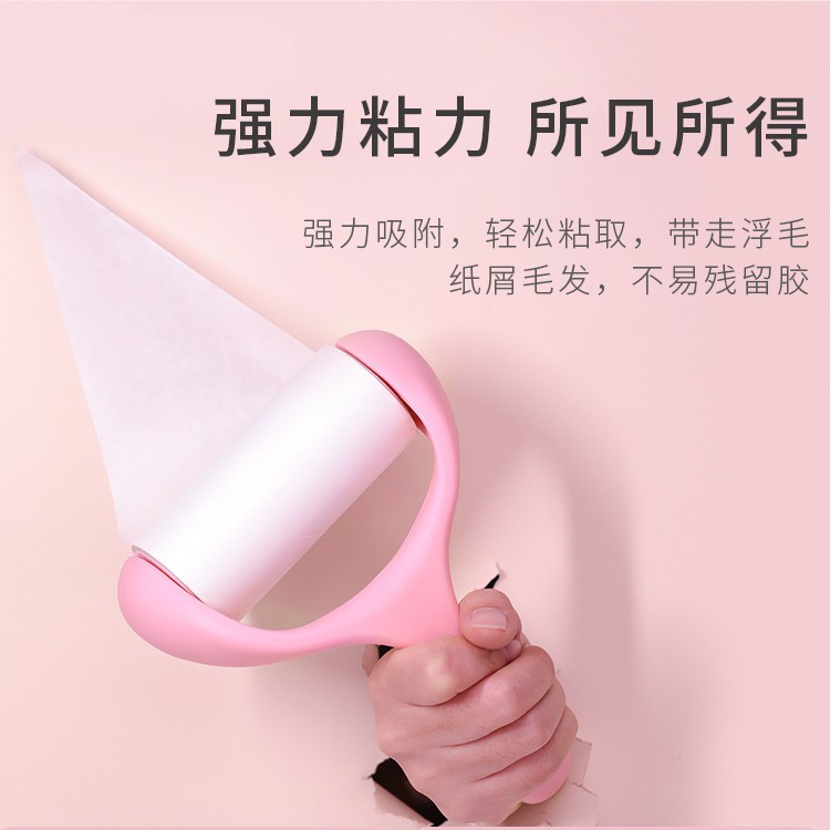 寵物店采購/貓毛狗毛清理器寵物粘毛神器可撕式粘吸毛1手柄6滾輪